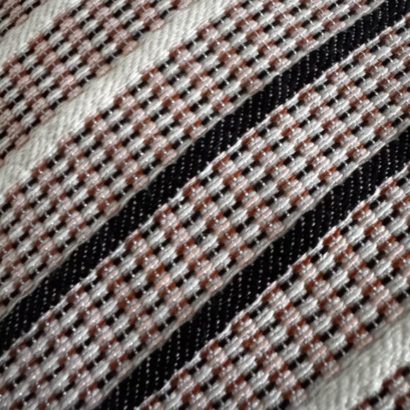 Ann Taylor Loft Skirt Womens 8 NEW A Line Woven Preppy Academia Tweed Retro 70s‎ - Picture 6 of 7